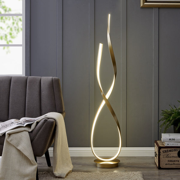 Orren Ellis Knobel 55" LED Novelty Floor Lamp & Reviews Wayfair